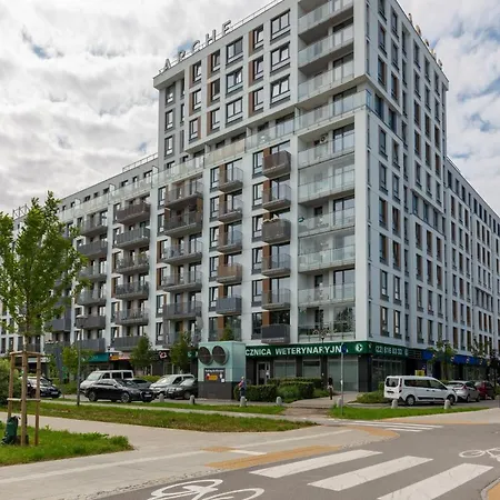 Warsaw Ursynow Apartment With Balcony By Noclegi Renters Exterior photo